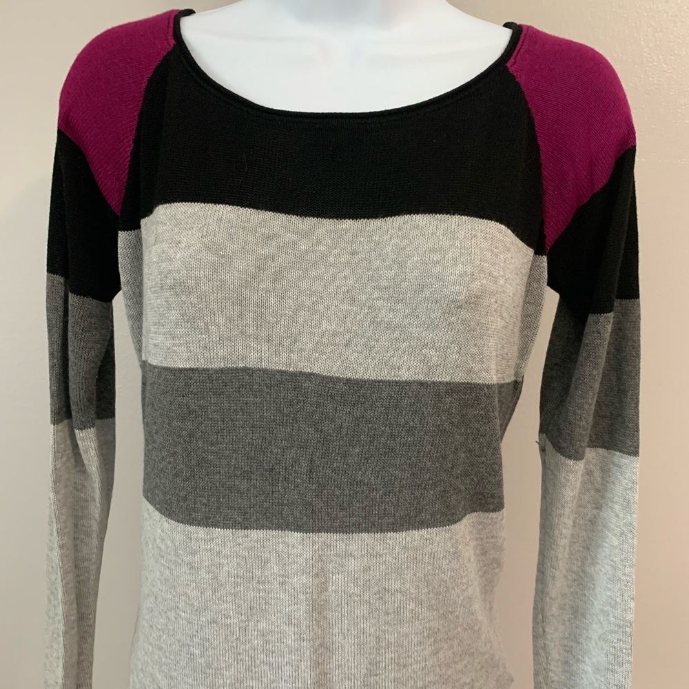 M Rena Striped Sweater